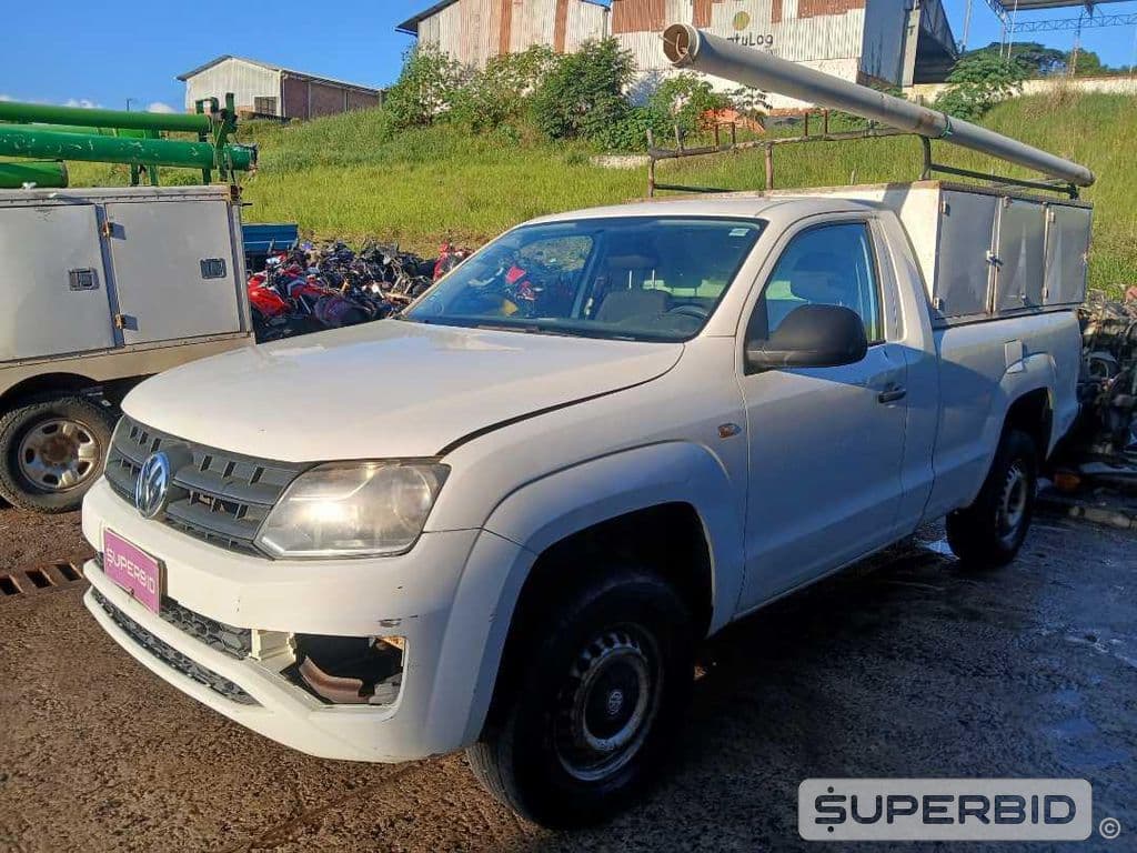 VW AMAROK CS 4X4 S 2017/2018, Placa FINAL 9,  (ID.: 51239) — foto do lote