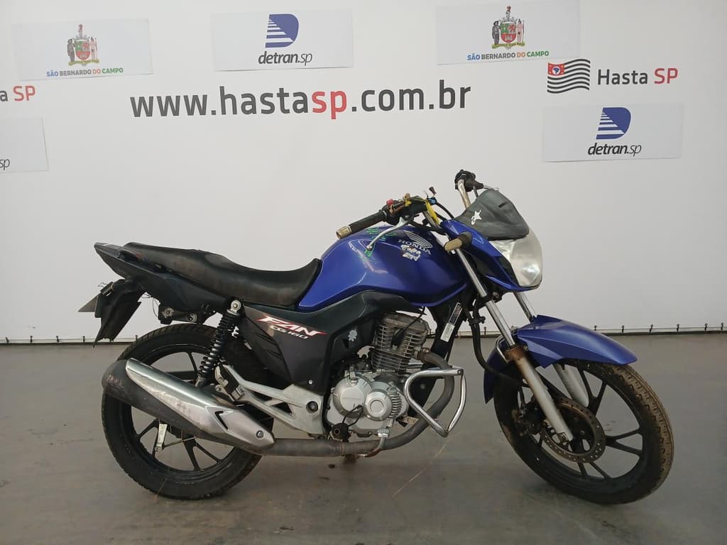 HONDA CG 160 FAN CG 160 FAN 2022 2022 AZUL — foto do lote