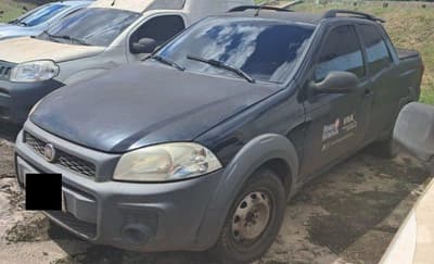 FIAT STRADA WORKING CD, 2014/2015, Placa FINAL 7 (MA), — foto do lote