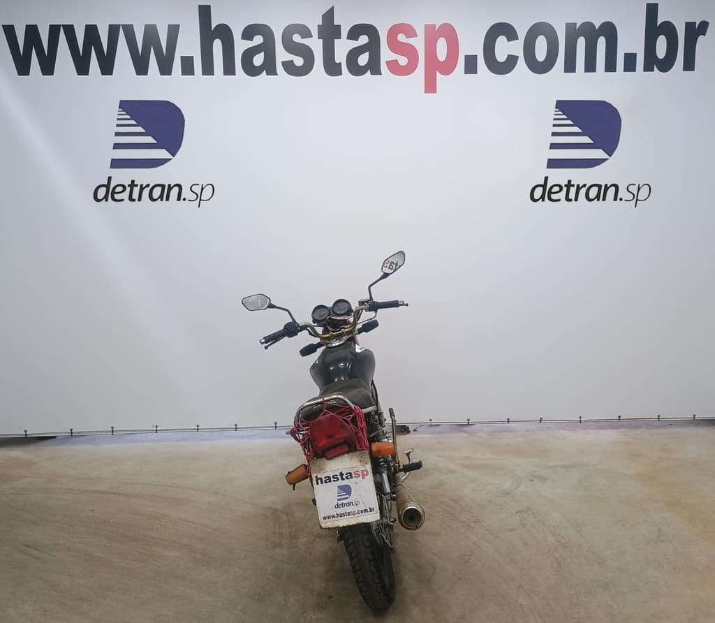 HONDA CG 125 FAN 2008 2008 PRETA — foto do lote