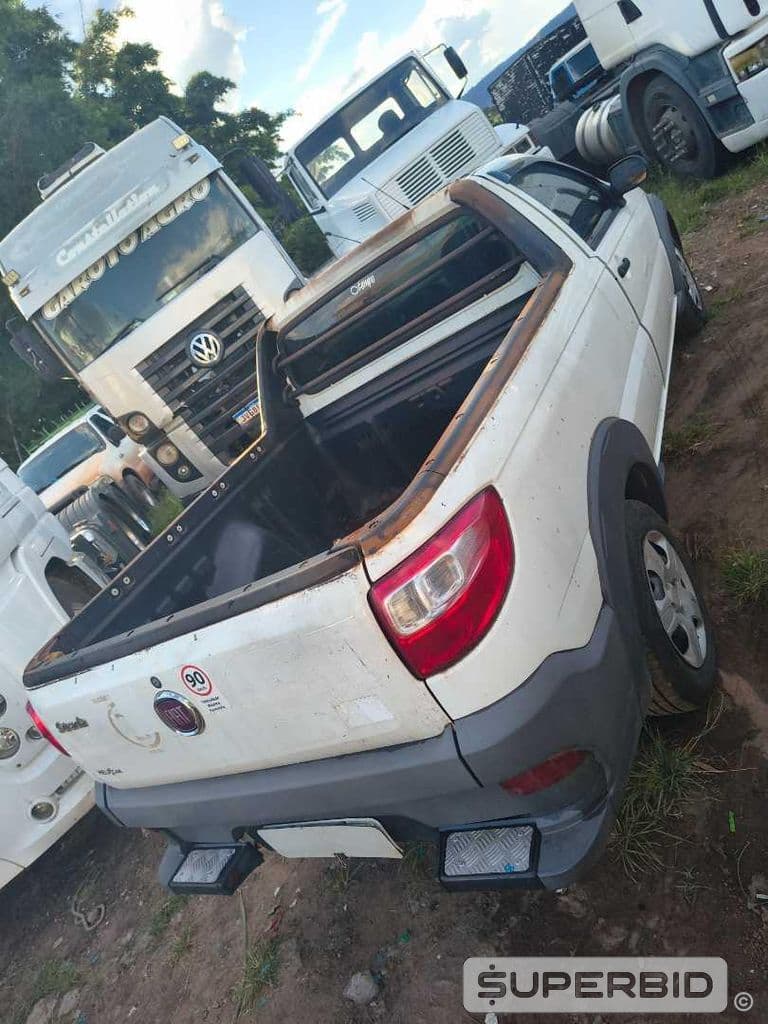 FIAT STRADA HD WK CC E 2018/2018, Placa FINAL 8,  (ID.: 49558) — foto do lote