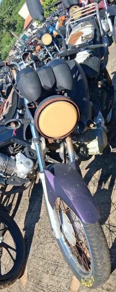 YAMAHA FACTOR YBR 125 2009 2009 Sucata Motor Servível — foto do lote