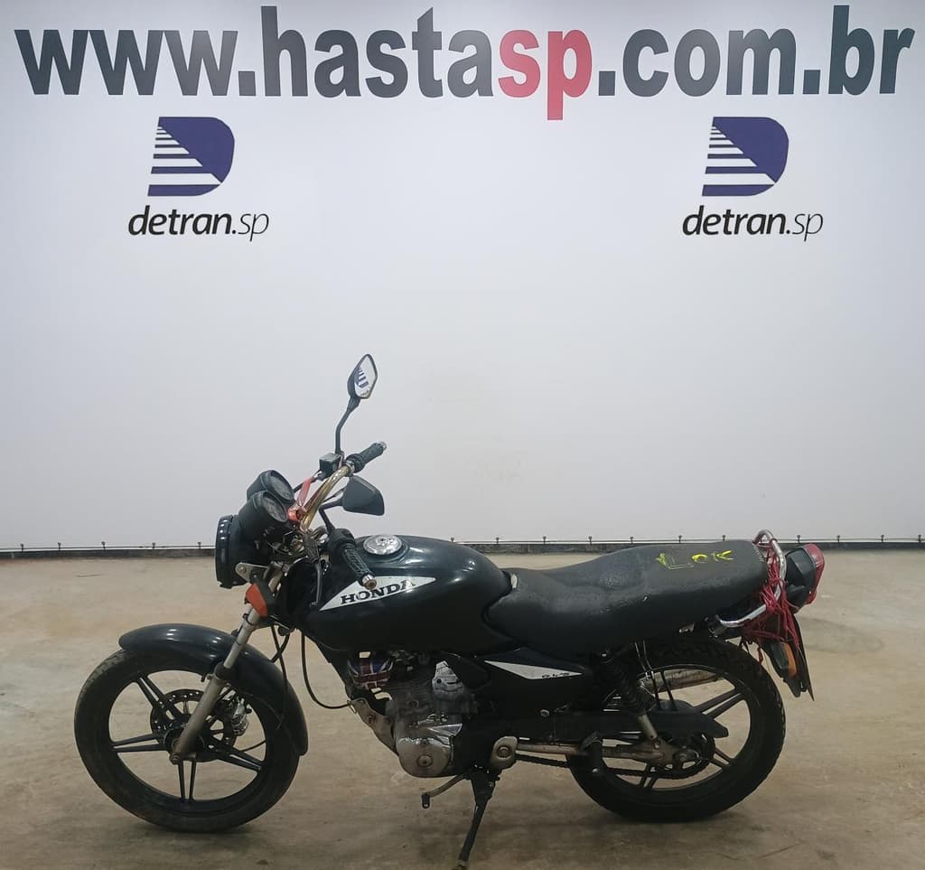 HONDA CG 125 FAN 2008 2008 PRETA — foto do lote