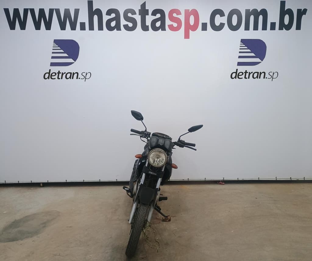 YAMAHA FACTOR YBR125 ED 2008 2009 PRETA — foto do lote
