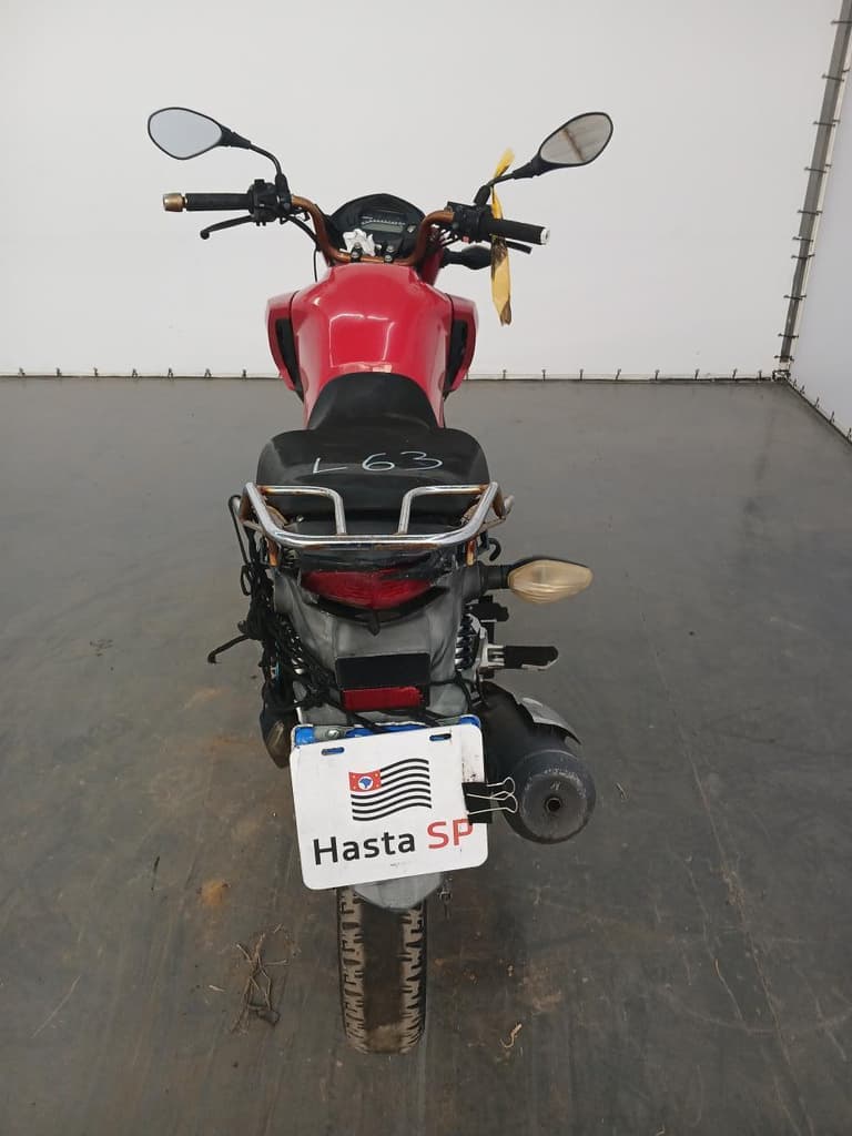 HONDA CG 160 FAN CG 160 FAN 2022 2022 VERMELHA — foto do lote
