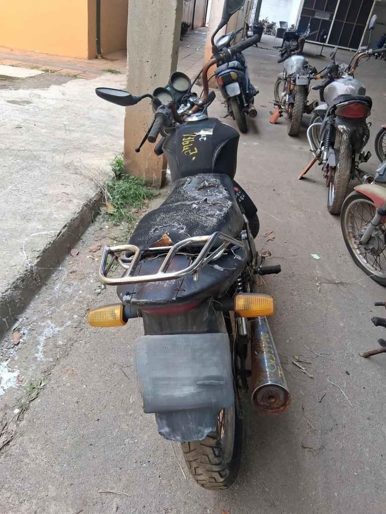 HONDA CG 150 2006 2007 Sucata Motor Servível — foto do lote