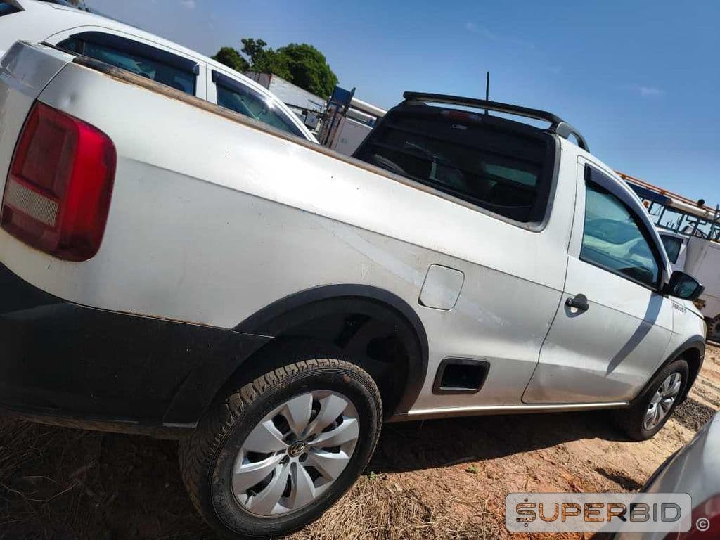 VOLKSWAGEN NOVA SAVEIRO RB MBVS, 2017/2018, Placa FINAL 8 (SP), — foto do lote