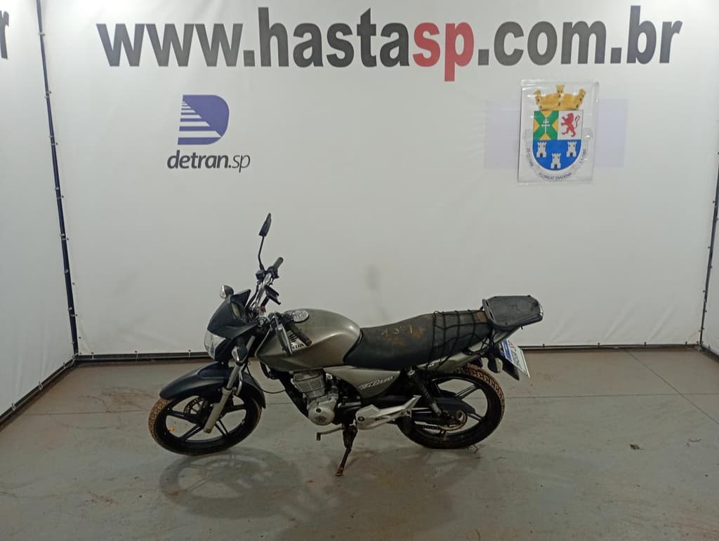 HONDA CG 150 TITAN KS 2008 2008 CINZA — foto do lote