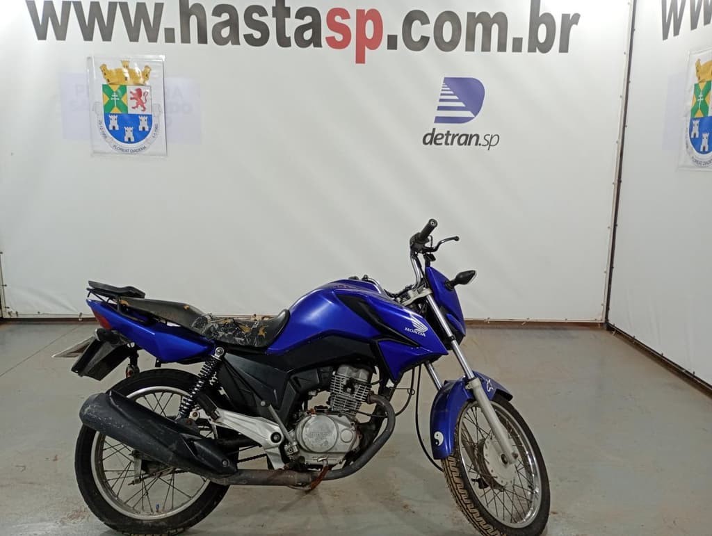 HONDA CG 150 TITAN KS 2008 2008 CINZA — foto do lote