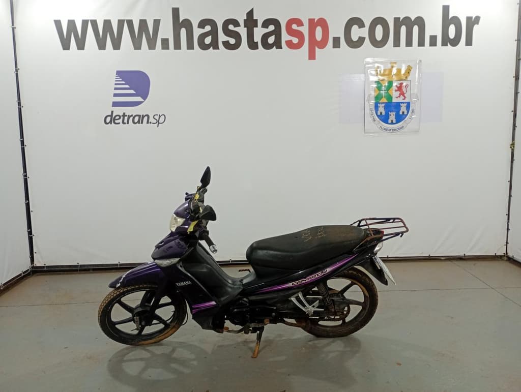 YAMAHA T115 CRYPTON K 2015 2015 ROXA — foto do lote