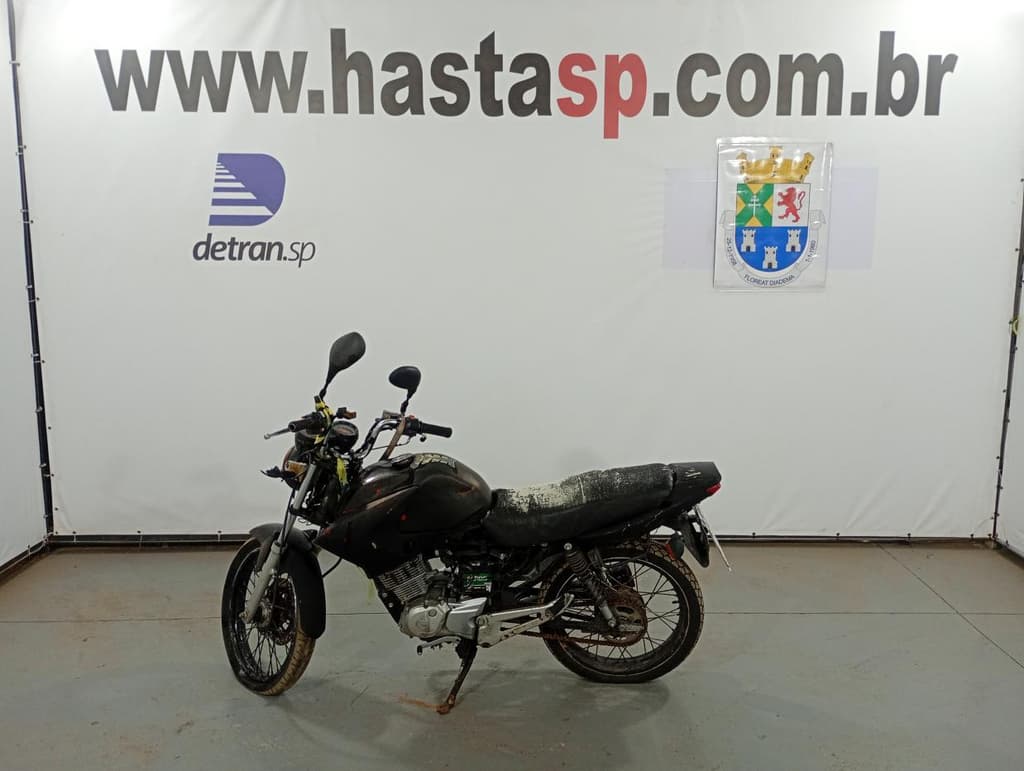 YAMAHA YBR 125ED 2004 2005 PRETA — foto do lote
