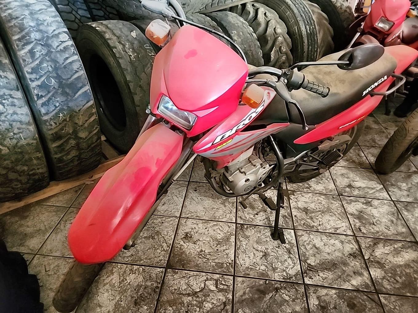 HONDA NXR 150 BROS KS ANO: 2008/2008 PLACA FINAL 6 (PR) — foto do lote