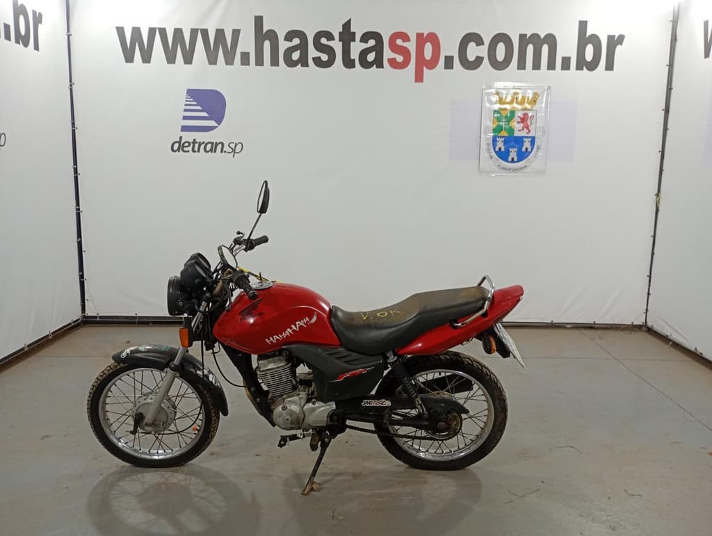 HONDA CG 125 FAN KS 2011 2011 VERMELHA — foto do lote