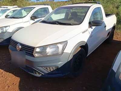 VOLKSWAGEN NOVA SAVEIRO RB MBVS, 2020/2021, Placa FINAL 8 (SP),  (Ref.: 26624) — foto do lote