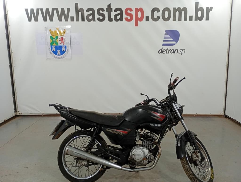 YAMAHA YBR 125ED 2005 2005 PRETA — foto do lote