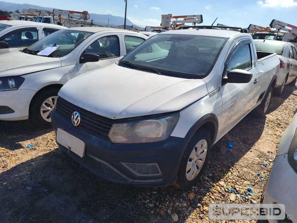 VW NOVA SAVEIRO RB MBVS 2017/2018, Placa FINAL 9,  (ID.: 51191) — foto do lote