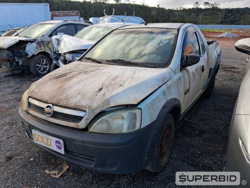 GM MONTANA CONQUEST 2010/2010, Placa FINAL 1,  (ID.: 45483) — foto do lote