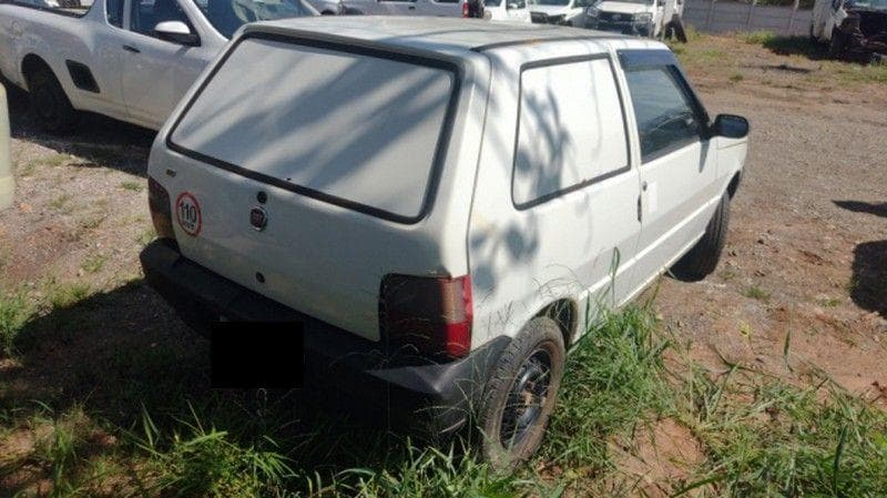 SUCATA DE FIAT UNO FLEX 1.3, 2010/2011, Placa FINAL 3 (SP),  (Ref.: 19726) — foto do lote