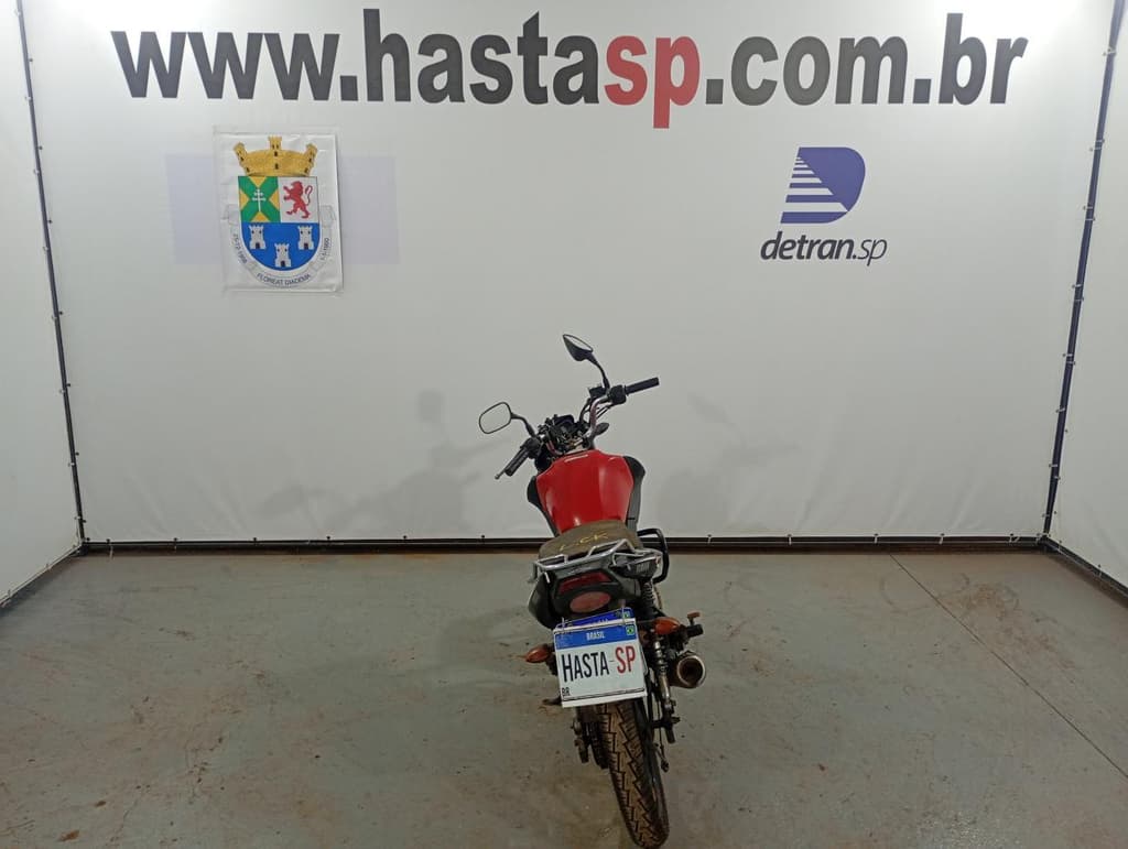 YAMAHA YBR150 FACTOR ED 2017 2018 VERMELHA — foto do lote