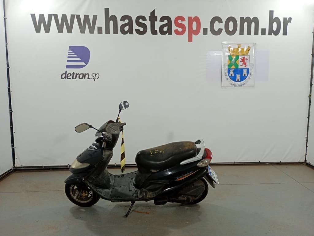 SUZUKI AN125 2007 2008 PRETA — foto do lote