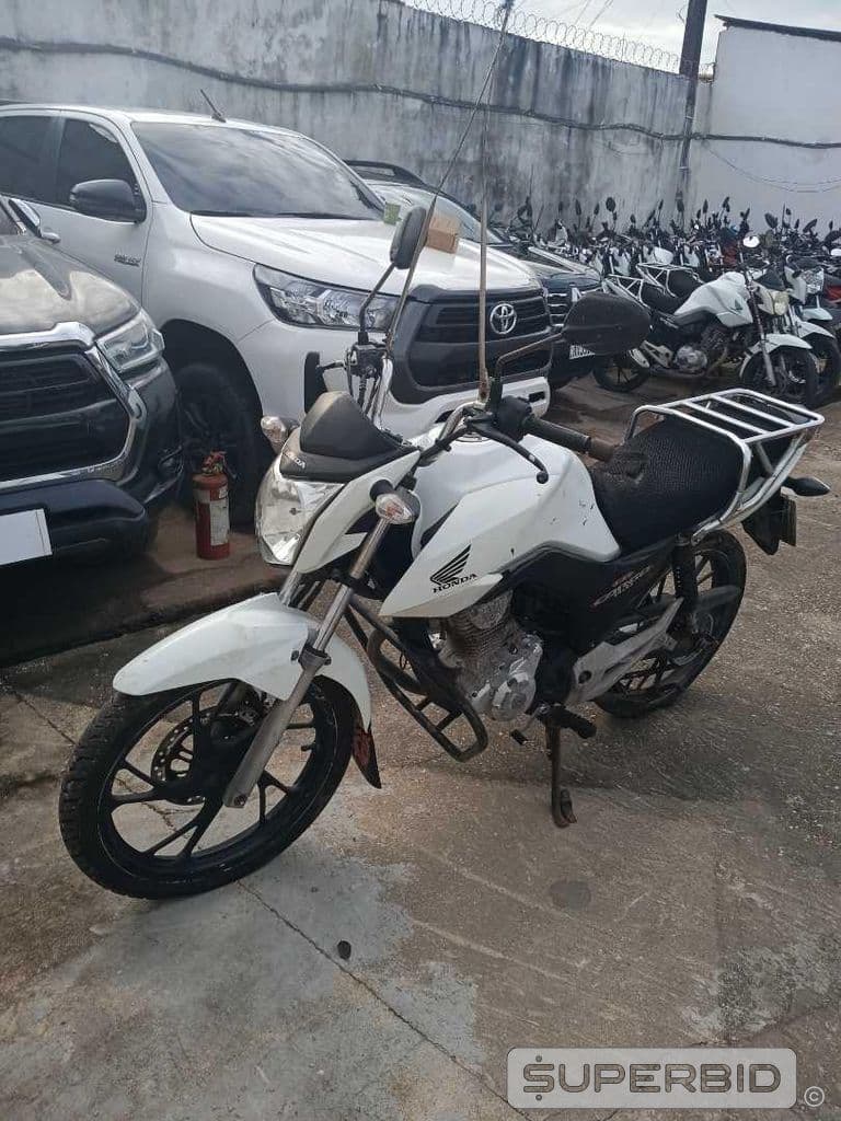 HONDA CG 160 CARGO, 2018/2019, Placa FINAL 7 (SP), — foto do lote