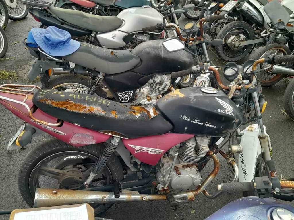 HONDA CG 150 2006 2006 Sucata Motor Servível — foto do lote