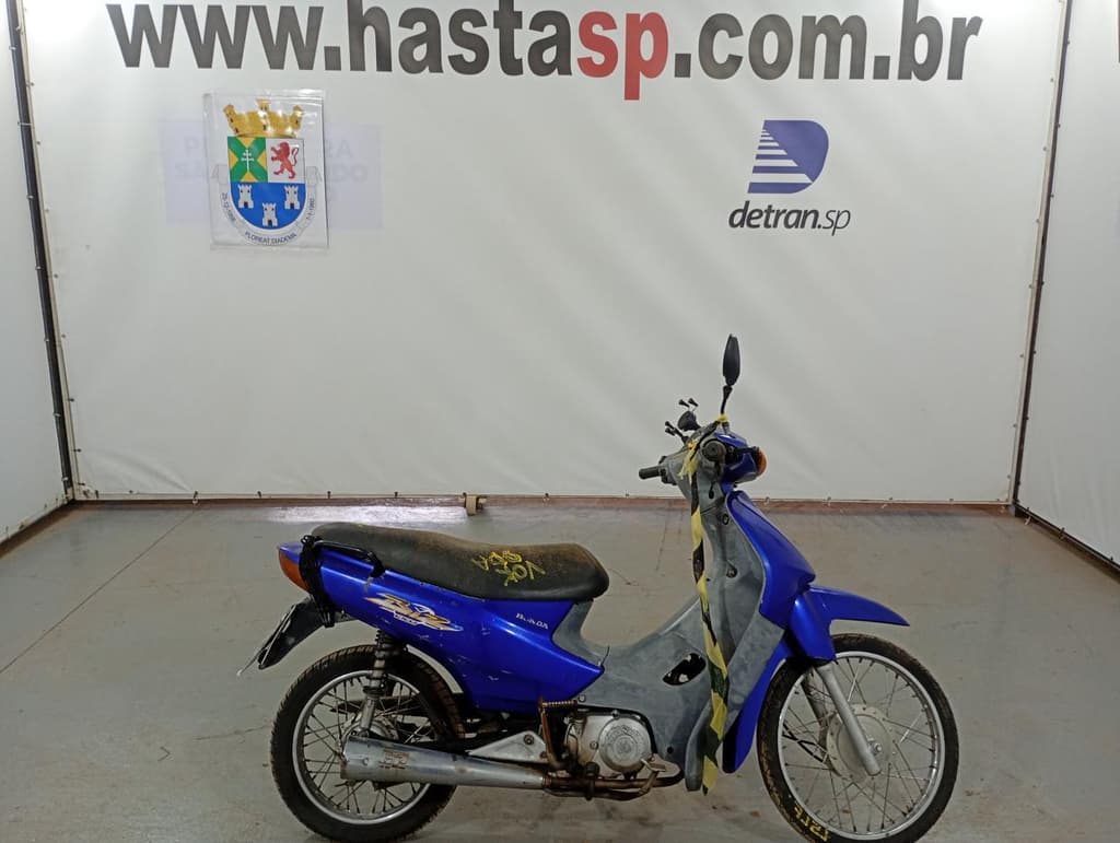 HONDA C-100 BIZ 2003 2003 AZUL — foto do lote