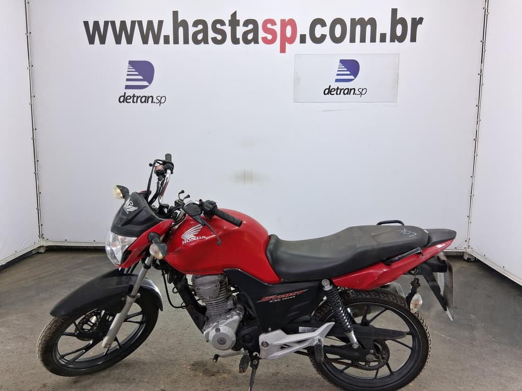 HONDA CG 160 FAN 2023 2023 VERMELHA — foto do lote