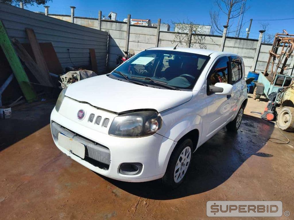 FIAT UNO VIVACE 1.0 2015/2016, Placa FINAL 0,  (ID.: 51418) — foto do lote