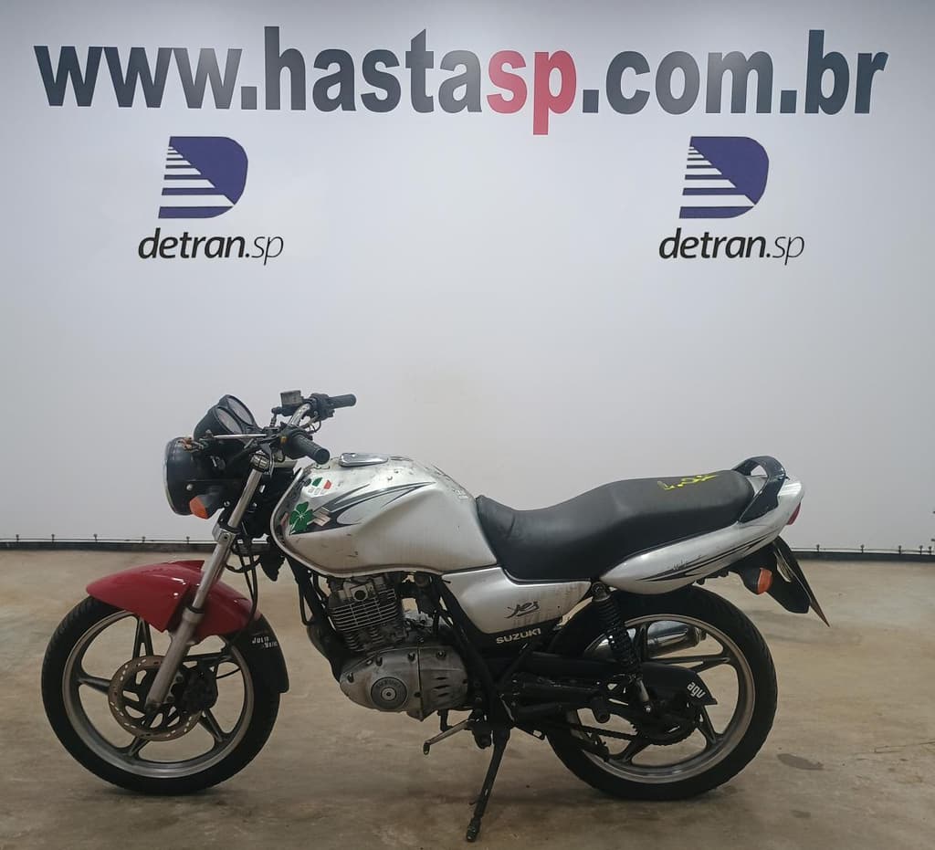 SUZUKI EN125 YES 2007 2008 PRATA — foto do lote