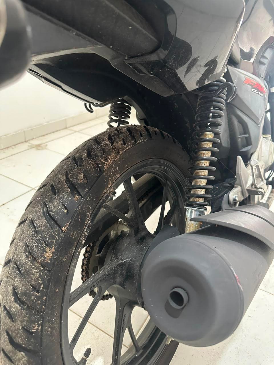 HONDA/CG 160 FAN PRETA 2025 (Veículo sem chave) — foto do lote