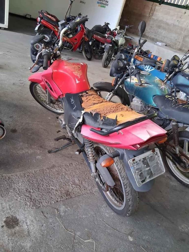YAMAHA FACTOR YBR 125 2008 2009 Sucata Motor Servível — foto do lote