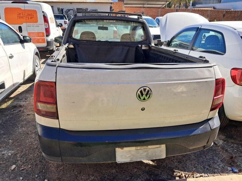 VOLKSWAGEN NOVA SAVEIRO RB MBVS 1.6, 2016/2017, Placa FINAL 8 (SP),  (Ref.: JAF) — foto do lote