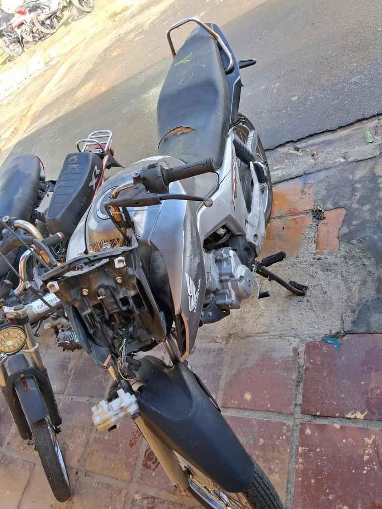 HONDA CG 160 2022 2023 Sucata Motor Servível — foto do lote