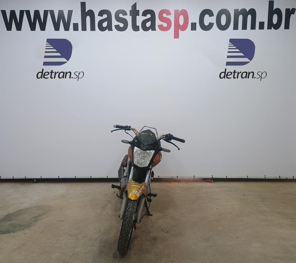 HONDA CG150 TITAN MIX KS 2009 2010 LARANJA — foto do lote