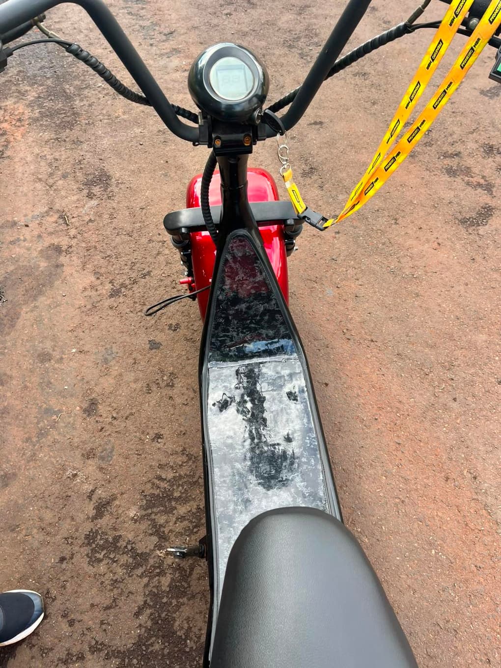 MOTO ELÉTRICA Q2-60V 12A - 1500W, 2021 — foto do lote