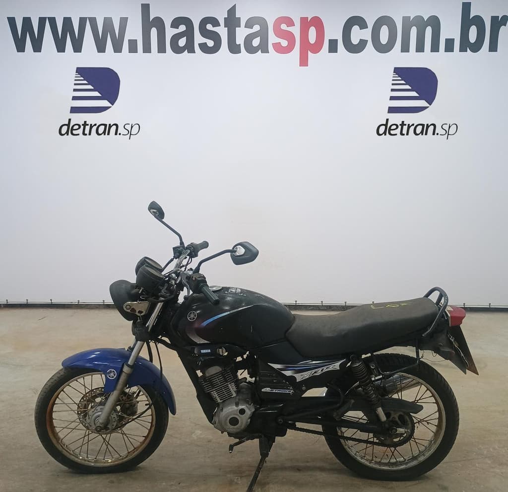 YAMAHA YBR 125K 2006 2006 PRETA — foto do lote