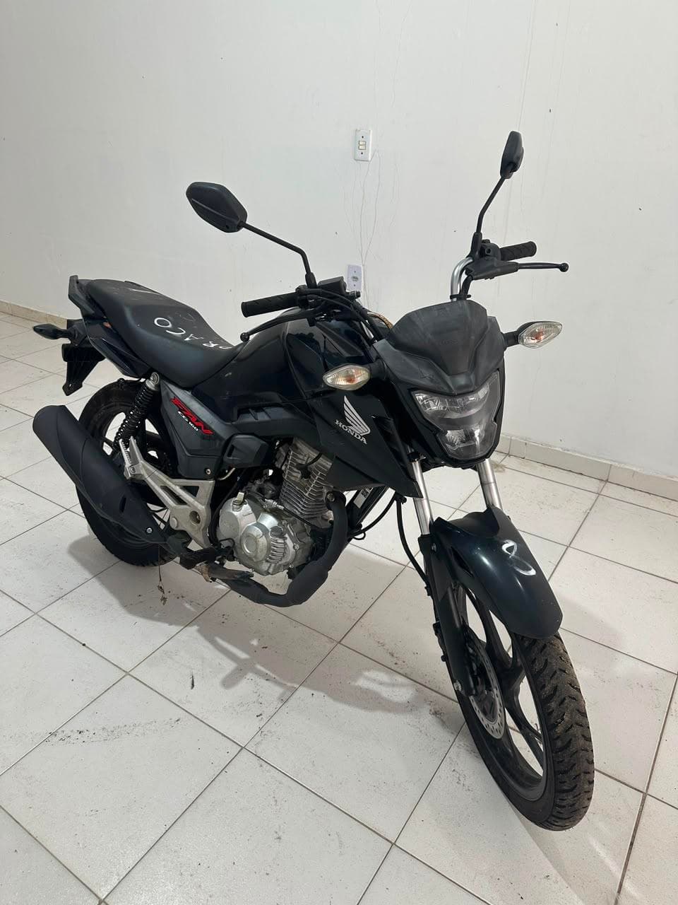 HONDA/CG 160 FAN PRETA 2025 (Veículo sem chave) — foto do lote