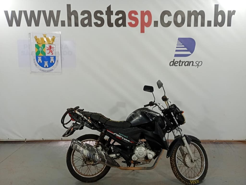 YAMAHA YBR150 FACTOR E 2016 2016 PRETA — foto do lote