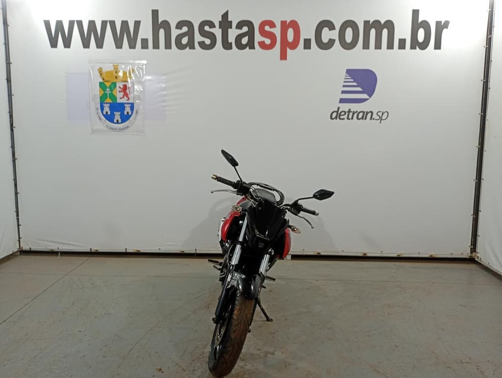 YAMAHA FAZER YS250 2010 2011 VERMELHA — foto do lote
