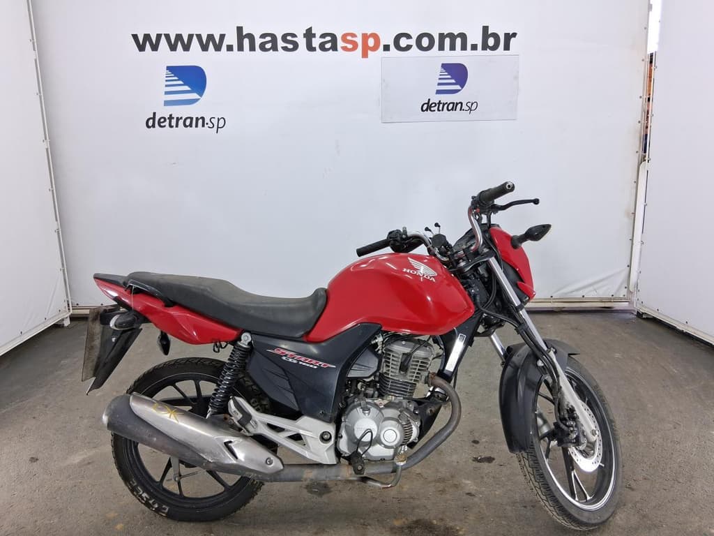 HONDA CG 160 FAN 2023 2023 VERMELHA — foto do lote