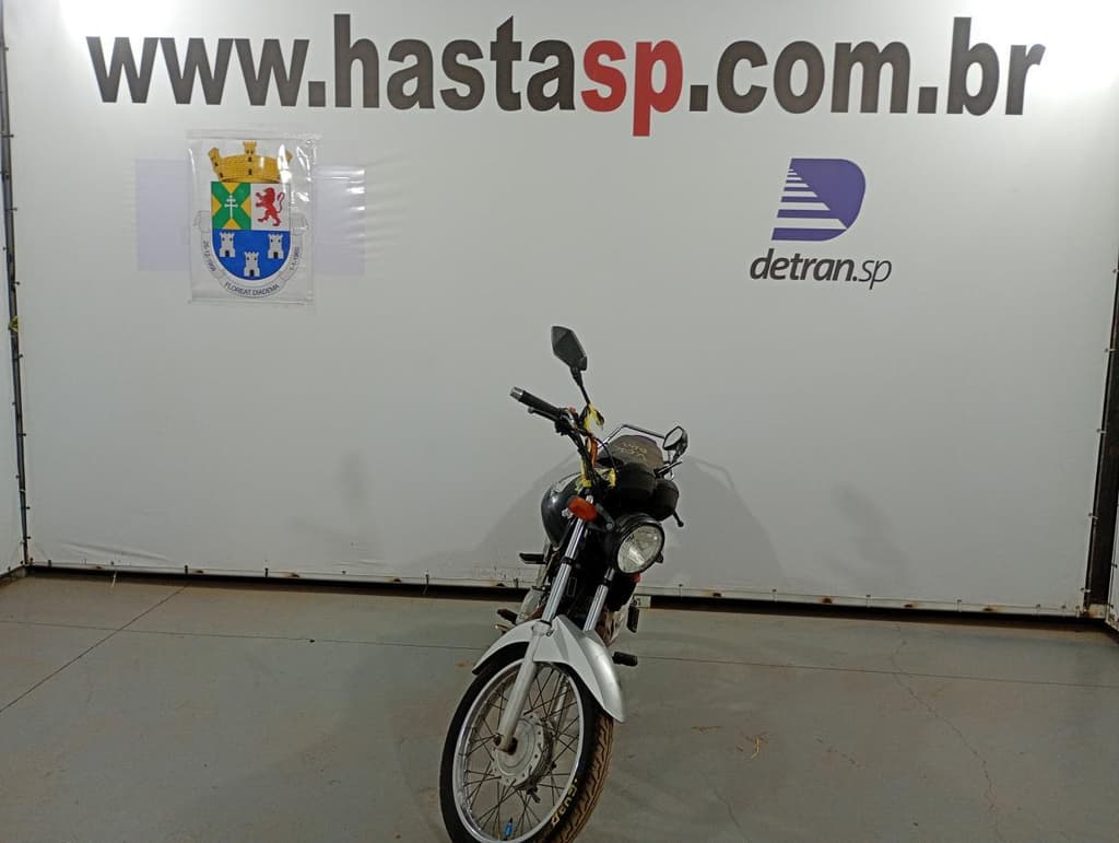 HONDA CG 125 FAN KS 2009 2010 PRETA — foto do lote
