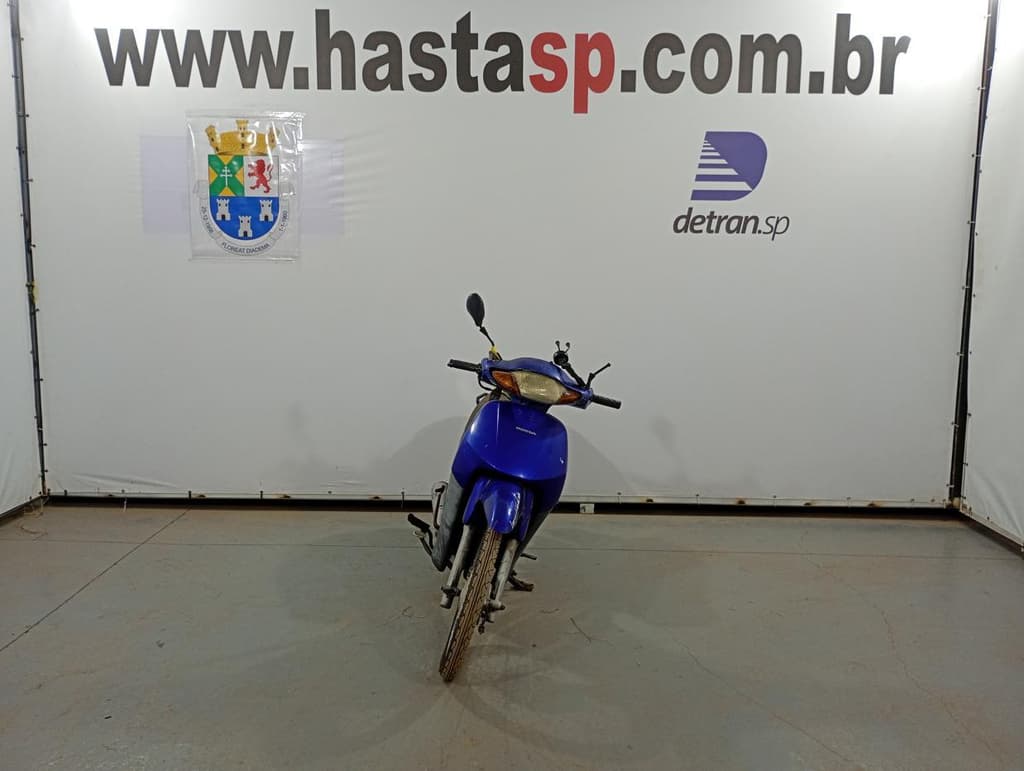 HONDA C-100 BIZ 2003 2003 AZUL — foto do lote