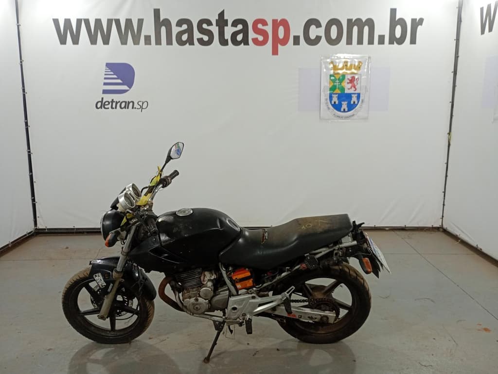HONDA CBX 250 TWISTER 2004 2004 PRETA — foto do lote