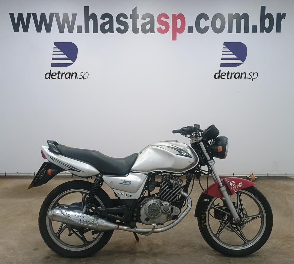 SUZUKI EN125 YES 2007 2008 PRATA — foto do lote