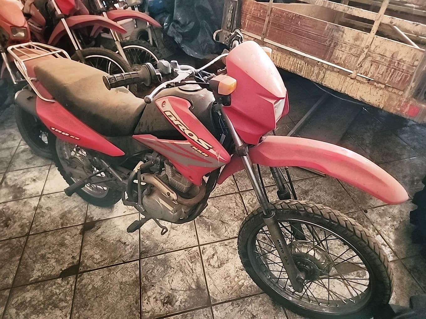 HONDA NXR 150 BROS KS ANO: 2008/2008 PLACA FINAL 5 (PR) — foto do lote