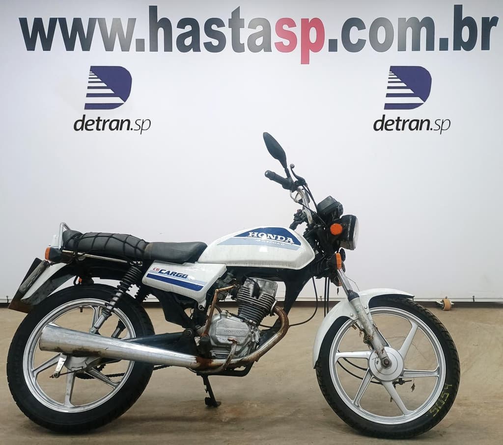 HONDA CG 125 CARGO 1989 1989 BRANCA — foto do lote