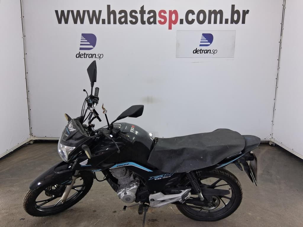 HONDA CG 160 FAN 2022 2023 PRETA — foto do lote