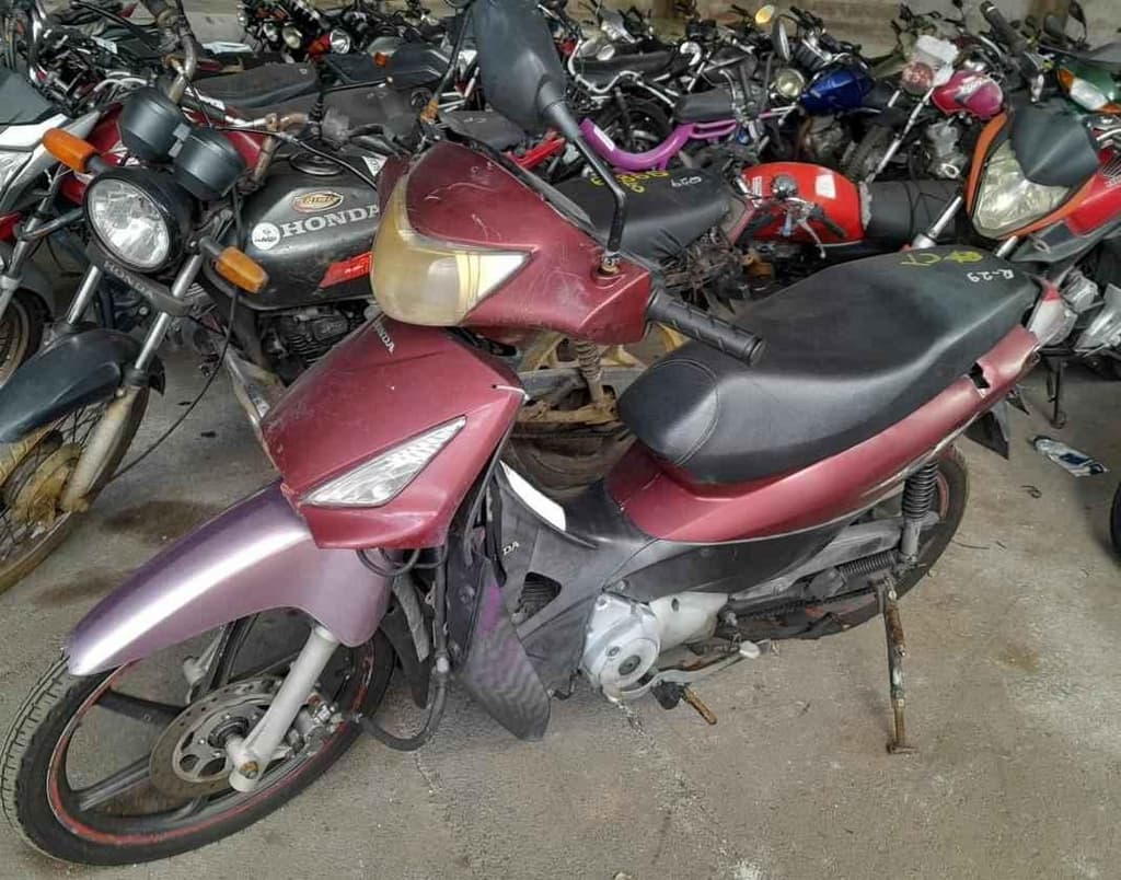 HONDA BIZ 125 2012 2012 Sucata Motor Servível — foto do lote