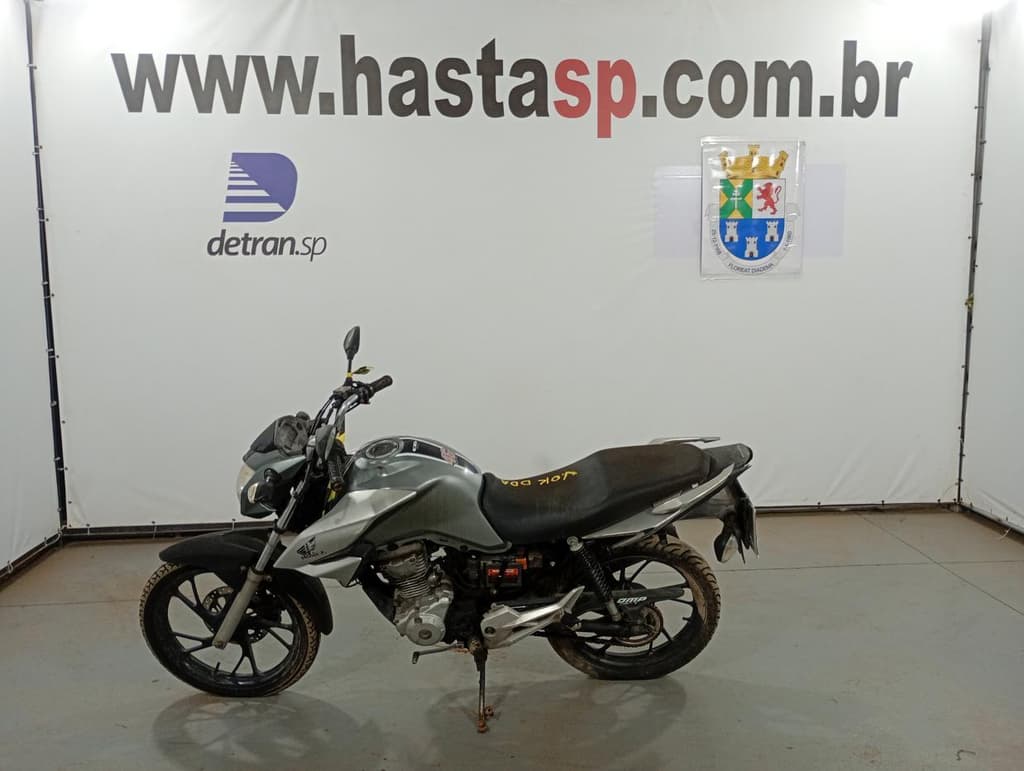 HONDA CG 160 TITAN 2019 2019 PRATA — foto do lote